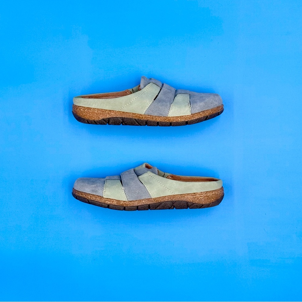 Earth Origins Green and Gray Mules